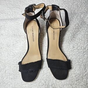 Lucky Brand Women's Black Sandals